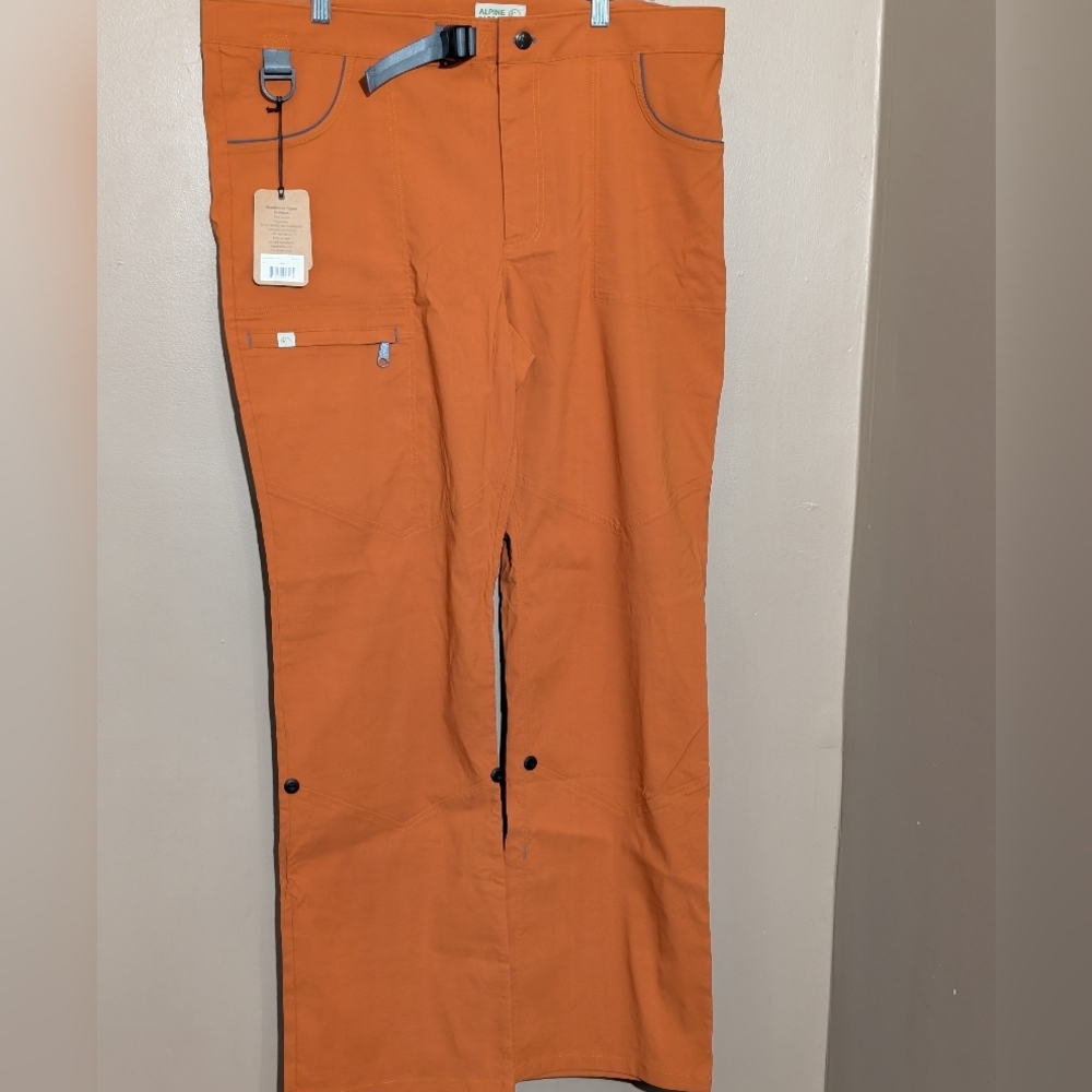 Alpine Parrot Orange Ponderosa Pants, Size:16